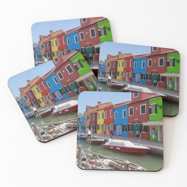 Item preview, Houses in Burano designed and sold by pietrofoto.
