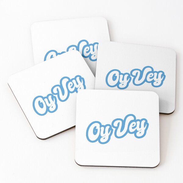 Item preview, Oy Vey - White, Blue designed and sold by Chubuter.