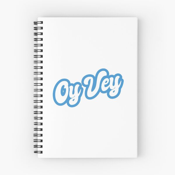 Item preview, Oy Vey - White, Blue designed and sold by Chubuter.