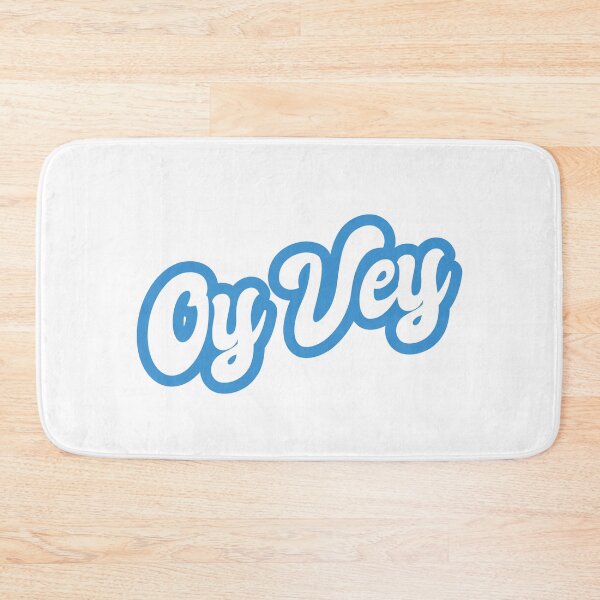 Item preview, Oy Vey - White, Blue designed and sold by Chubuter.