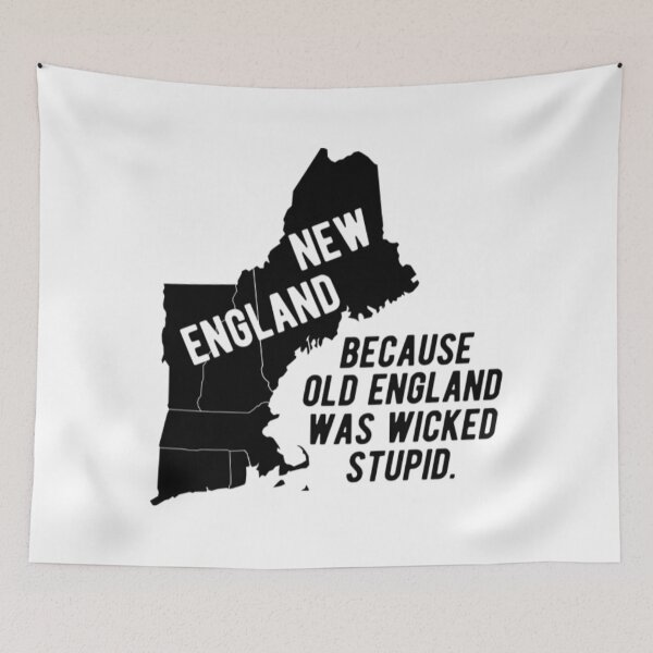 Item preview, New England T-ShirtNew England because Old England was wicked stupid designed and sold by MachiObina.