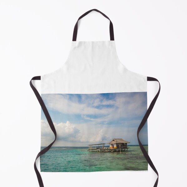 Item preview, A stilt house on the tropical island of Pramuka, Thousand Islands, Indonesia designed and sold by SnapTPhotograph.