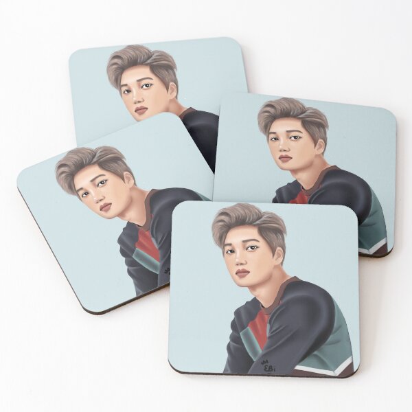 Item preview, EXO Kai Kpop Digital Fan Art designed and sold by rubellitesky.