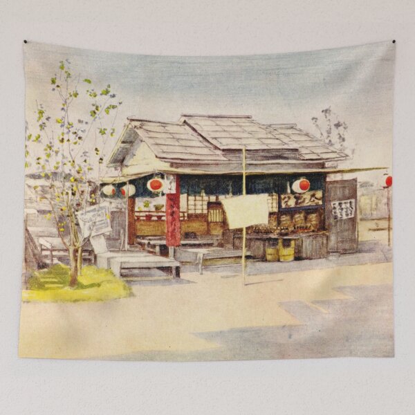 Item preview, Tea House, Japan, 1920 designed and sold by H3rron-Arts.