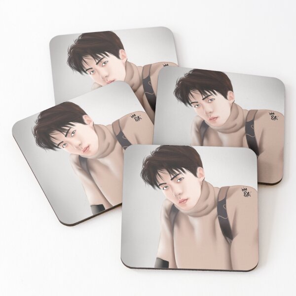 Item preview, EXO Sehun Kpop Digital Fan Art designed and sold by rubellitesky.