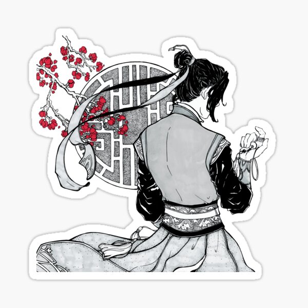 Jiang Cheng aus Yunmeng Sticker