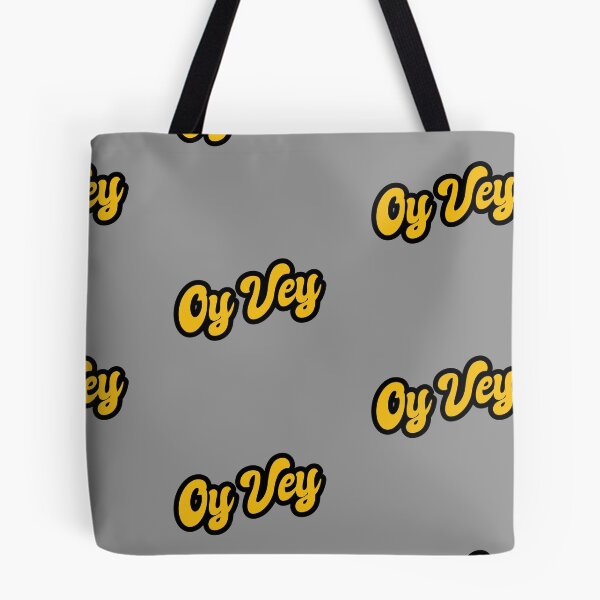 Item preview, Oy Vey - Yellow, Black designed and sold by Chubuter.