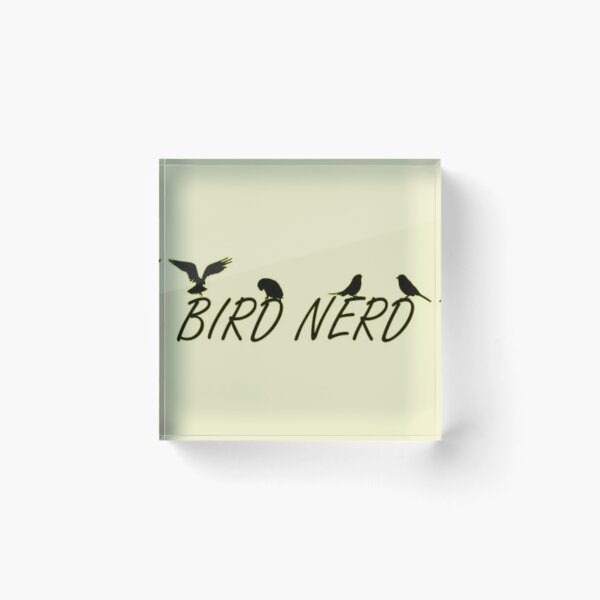 Item preview, Bird Nerd T-shirt designed and sold by mancavemerch.