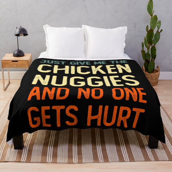 Item preview, Just Give Me The Chicken Nuggies Funny Chicken Nugget Fast food lover gift designed and sold by xtocky.