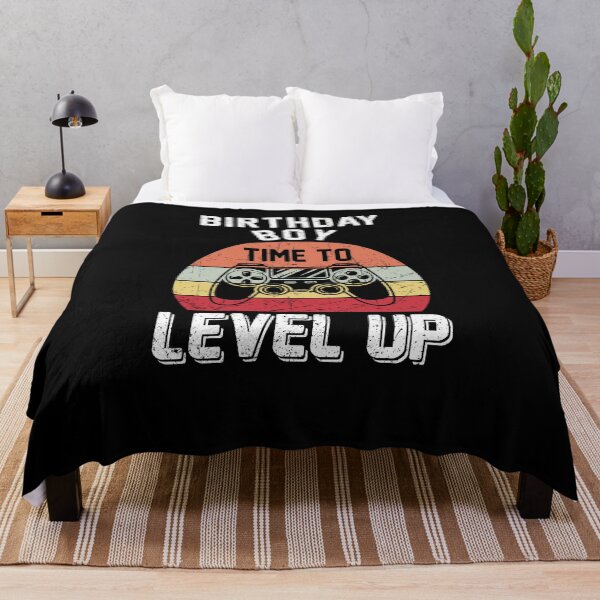 Item preview, Birthday Boy, Time To Level Up - Funny best Gift Idea For Birthday, Sons Boys mens Gamers Game Lovers designed and sold by NDTStore.