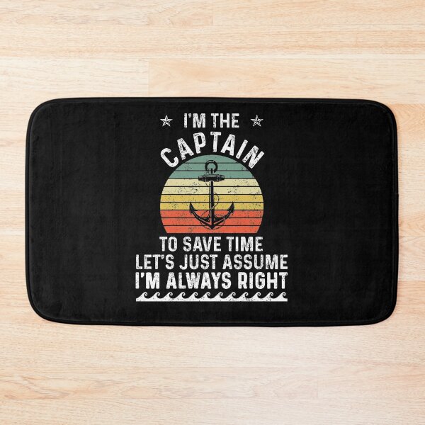 Item preview, Captain Of The Boat - Funny Save Time Solutions - I'm Always Right - Best Gift For Mens Fathers Day designed and sold by NDTStore.