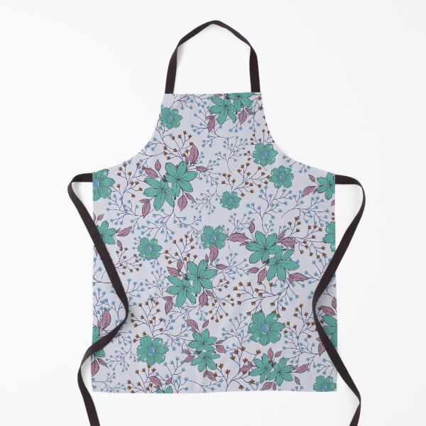 Item preview, Vintage winter flower pattern designed and sold by AuriArts.