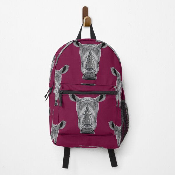 Item preview, White Rhino face designed and sold by GeoCreate.