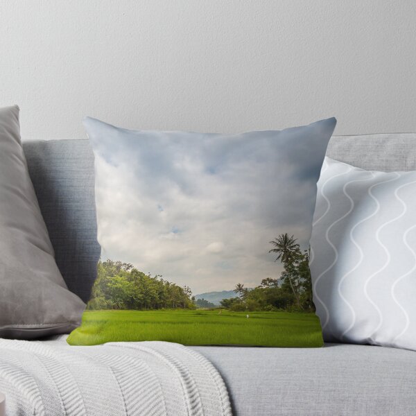 Item preview, A lush green rice paddy on the island of samosir, Lake Toba, Sumatra, Indonesia designed and sold by SnapTPhotograph.