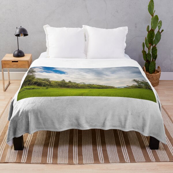 Item preview, A lush green rice paddy on the island of samosir, Lake Toba, Sumatra, Indonesia designed and sold by SnapTPhotograph.