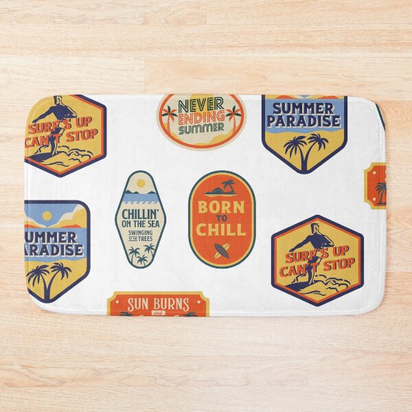 Item preview, Summer and surf sticker pack - vintage style designed and sold by Atleta-Cali.