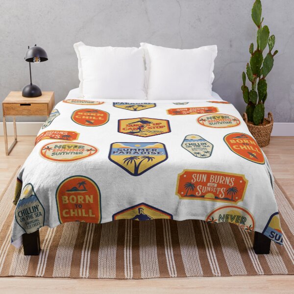 Item preview, Summer and surf sticker pack - vintage style designed and sold by Atleta-Cali.
