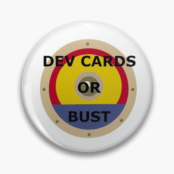 Item preview, Dev Cards Or Bust designed and sold by NLR32.