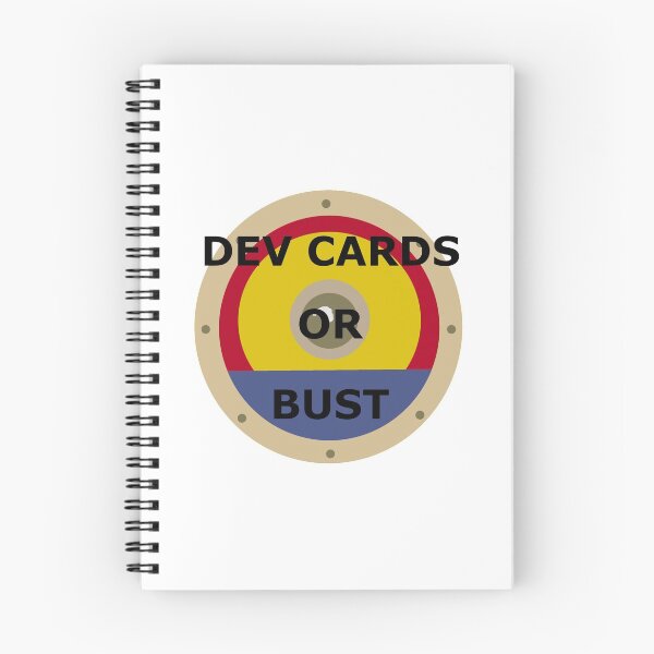 Item preview, Dev Cards Or Bust designed and sold by NLR32.