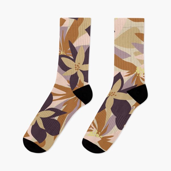 Artikelvorschau, Earthy Tones Abstract Minimalist Botanical Pattern entworfen und verkauft von allexieee.