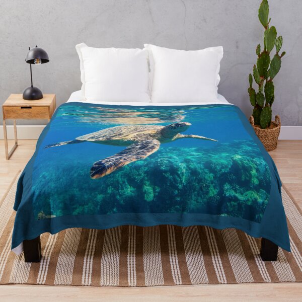 Item preview, sea turtle in underwater designed and sold by Rose791.