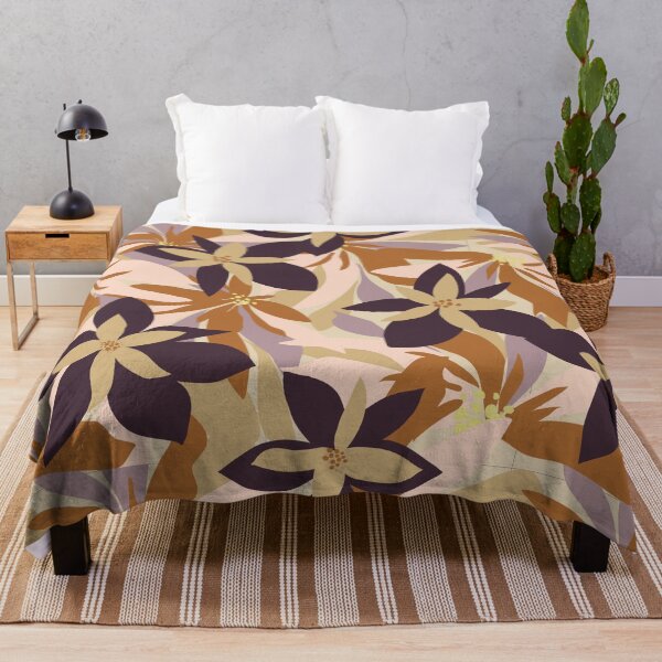 Artikelvorschau, Earthy Tones Abstract Minimalist Botanical Pattern entworfen und verkauft von allexieee.