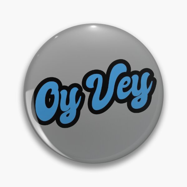 Item preview, Oy Vey - Blue, Black designed and sold by Chubuter.