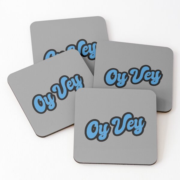 Item preview, Oy Vey - Blue, Black designed and sold by Chubuter.