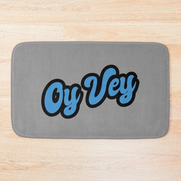 Item preview, Oy Vey - Blue, Black designed and sold by Chubuter.