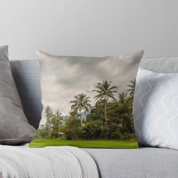 Item preview, Palm trees and rice paddy on Samosir Island, Lake Toba, Sumatra, Indonesia designed and sold by SnapTPhotograph.