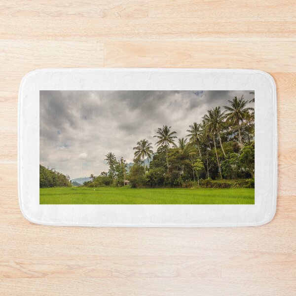 Item preview, Palm trees and rice paddy on Samosir Island, Lake Toba, Sumatra, Indonesia designed and sold by SnapTPhotograph.