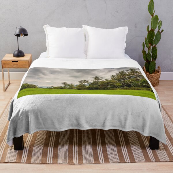 Item preview, Palm trees and rice paddy on Samosir Island, Lake Toba, Sumatra, Indonesia designed and sold by SnapTPhotograph.