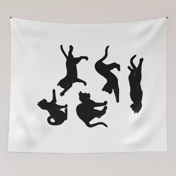 Item preview, Inky Yoga Cats designed and sold by Jeridale.