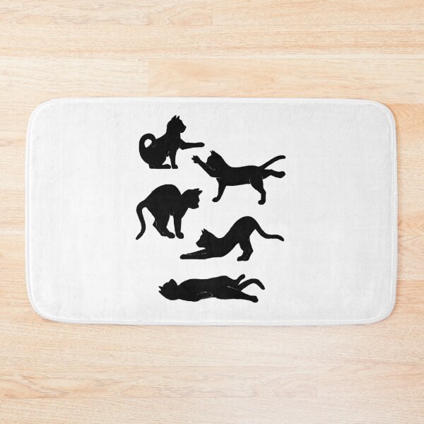 Item preview, Inky Yoga Cats designed and sold by Jeridale.