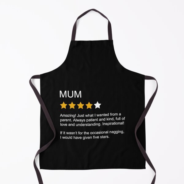 Item preview, Funny Mum Review 4 Star Rating Mum designed and sold by kateshephard.