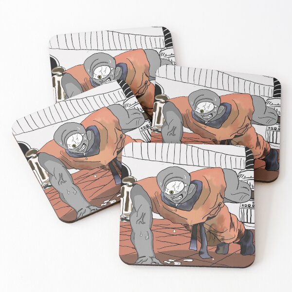 Item preview, Cyclops doing push-ups with goku outfit designed and sold by Damsos.