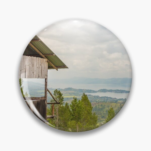 Item preview, A view over the volcanic crater Lake Toba from Samosir Island, Indonesia designed and sold by SnapTPhotograph.