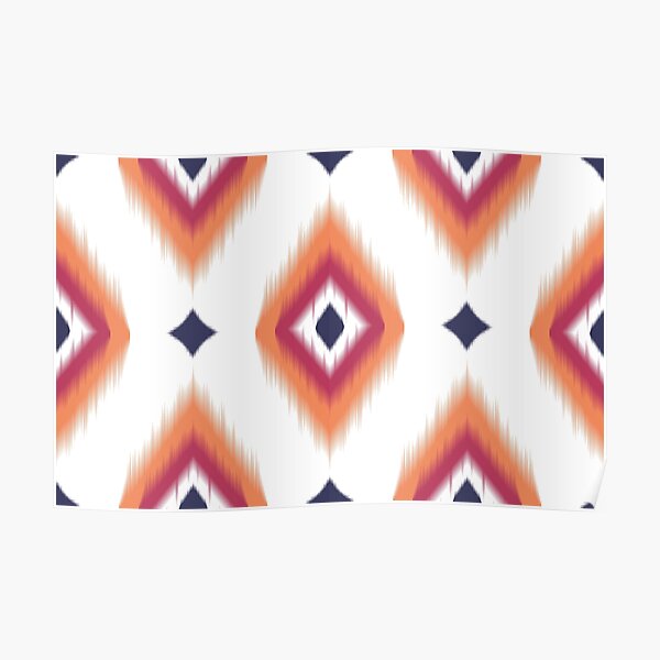 Oriental ethnic seamless pattern traditional background Design for carpet,wallpaper,clothing,wrapping,batik,fabric Poster