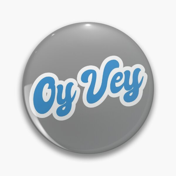 Item preview, Oy Vey - Blue, White designed and sold by Chubuter.