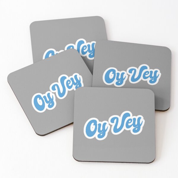 Item preview, Oy Vey - Blue, White designed and sold by Chubuter.
