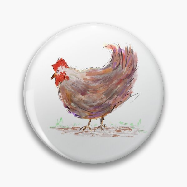 Item preview, Colourful chicken  designed and sold by iancoppack.