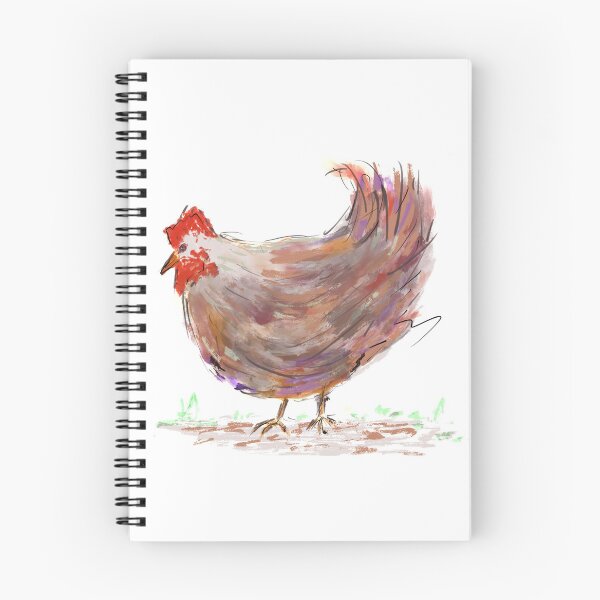 Item preview, Colourful chicken  designed and sold by iancoppack.