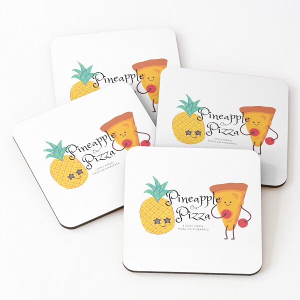 Item preview, I Only Know Pizza on Pineapple designed and sold by KindnessKawaii.