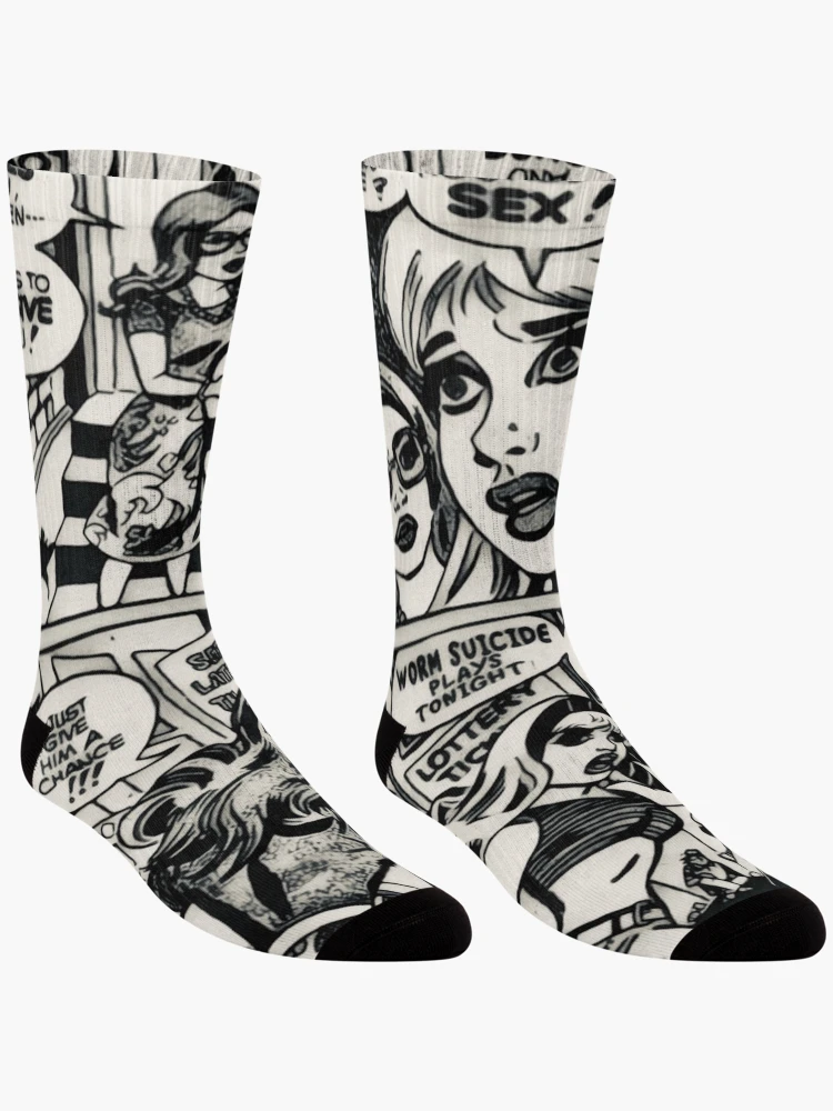 Thumbnail 3 of 5, Socks, Plays tonight designed and sold by wormsuicide.