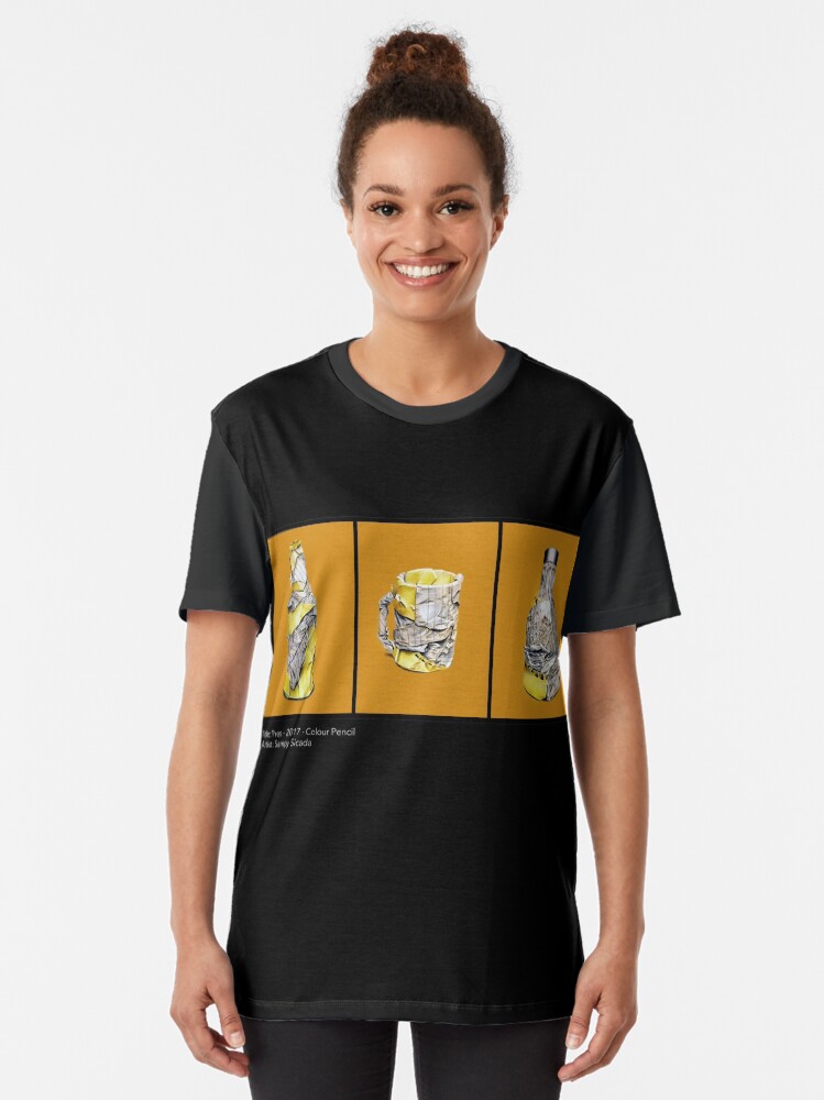 Alternate view of Pres (Colour pencil drawing) Graphic T-Shirt
