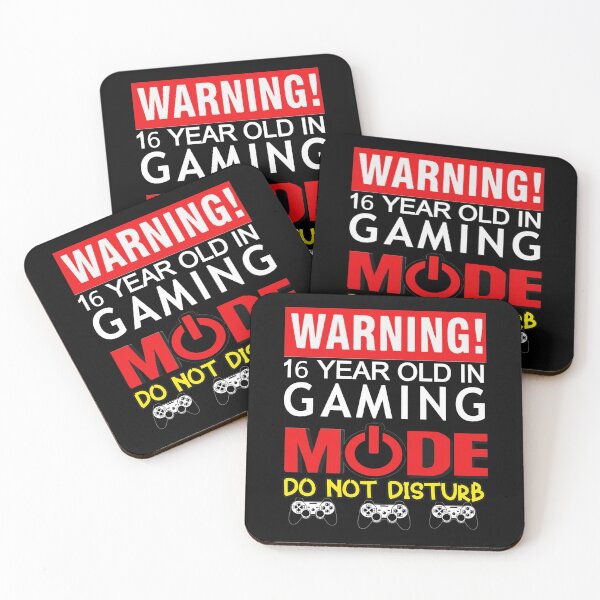 Item preview, 16 YEAR OLD IN GAMING MODE designed and sold by Eric Shields.