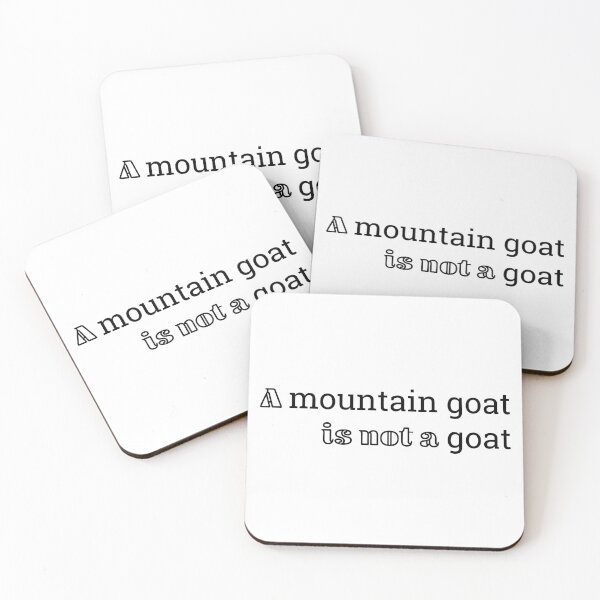 Item preview, Mountain Goat designed and sold by Jokertags.