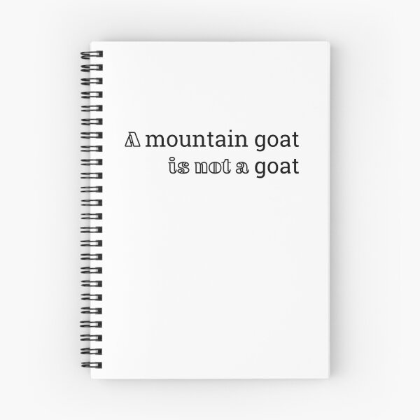 Item preview, Mountain Goat designed and sold by Jokertags.