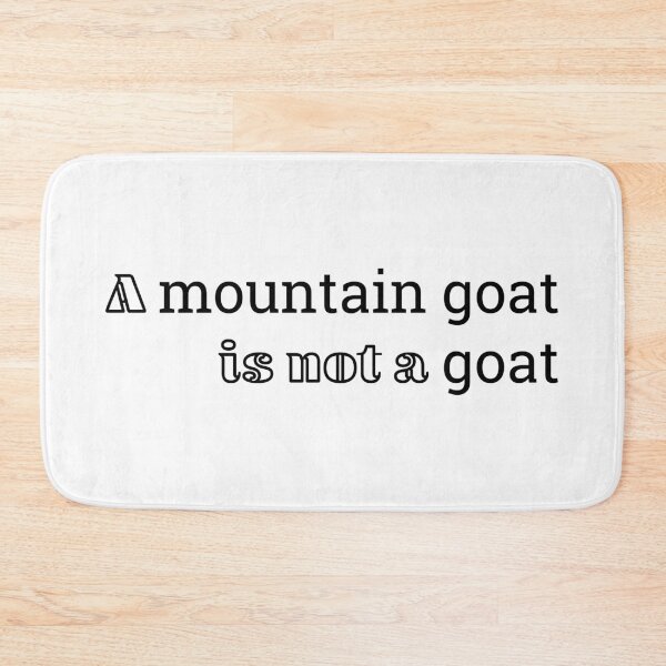 Item preview, Mountain Goat designed and sold by Jokertags.