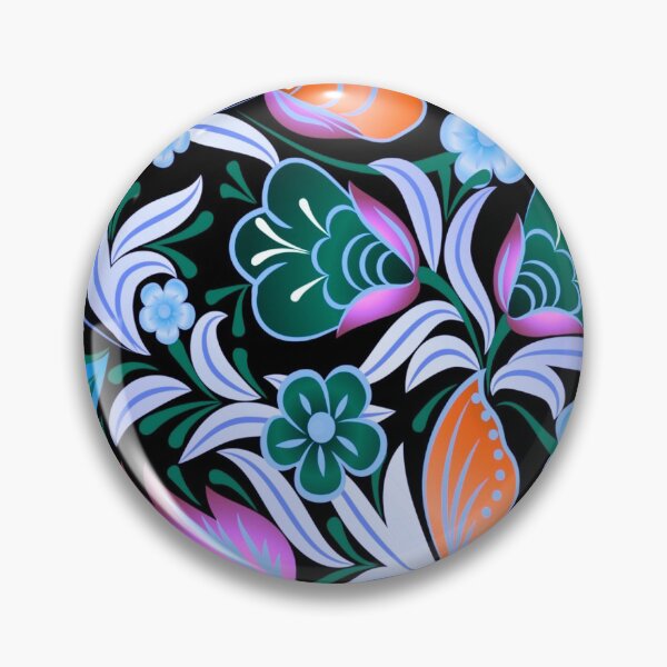 Item preview, khokhloma flower orange designed and sold by Aleks96.